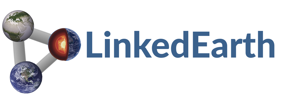 LinkedEarth Logo. Credit: Deborah Khider