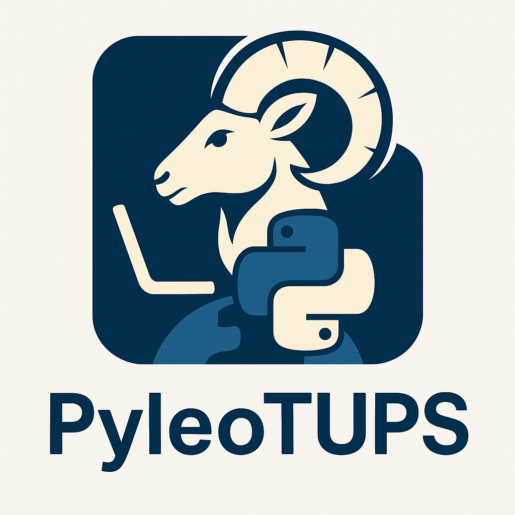 PyleoTUPS logo